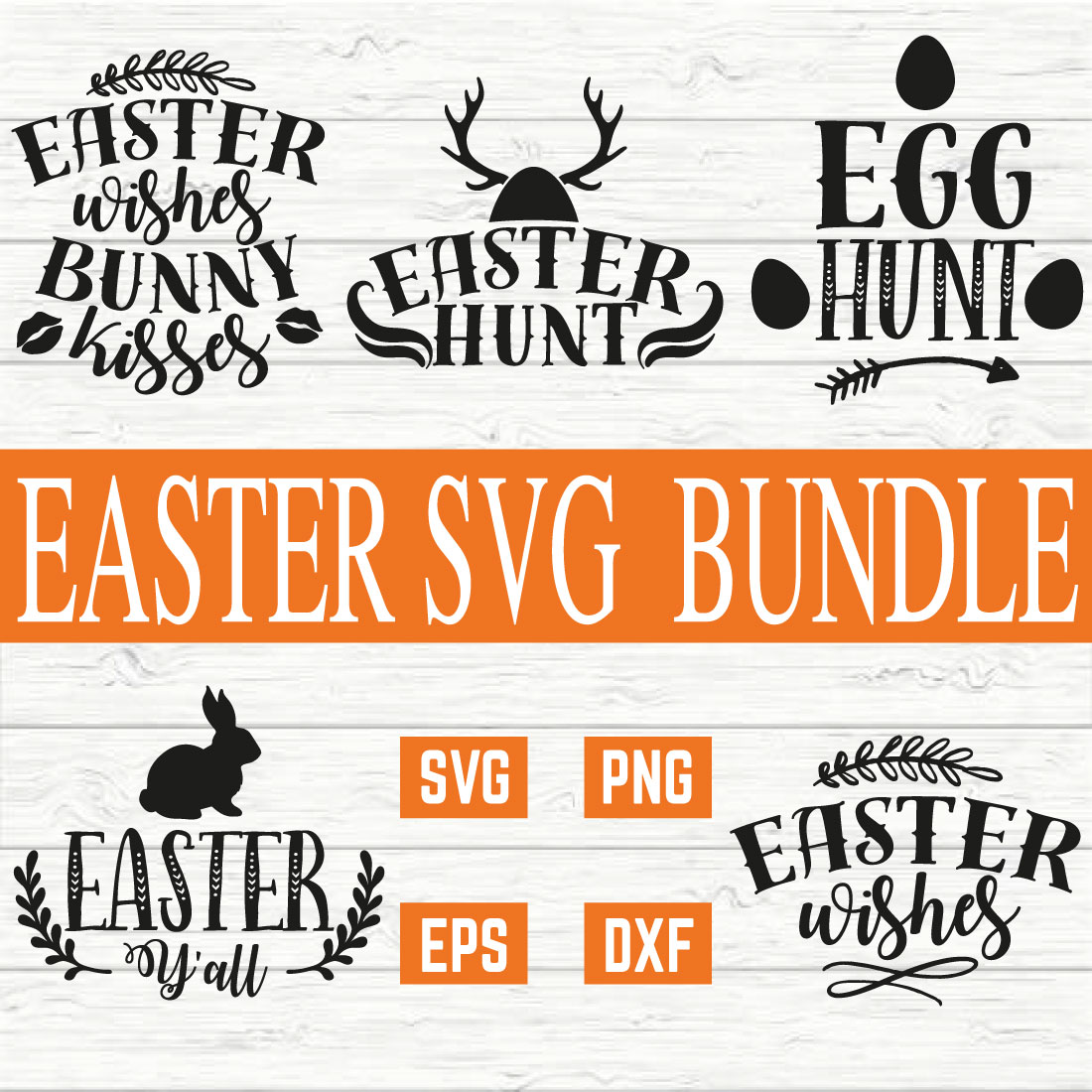 Easter T Shirt Bundle vol 6 cover image.