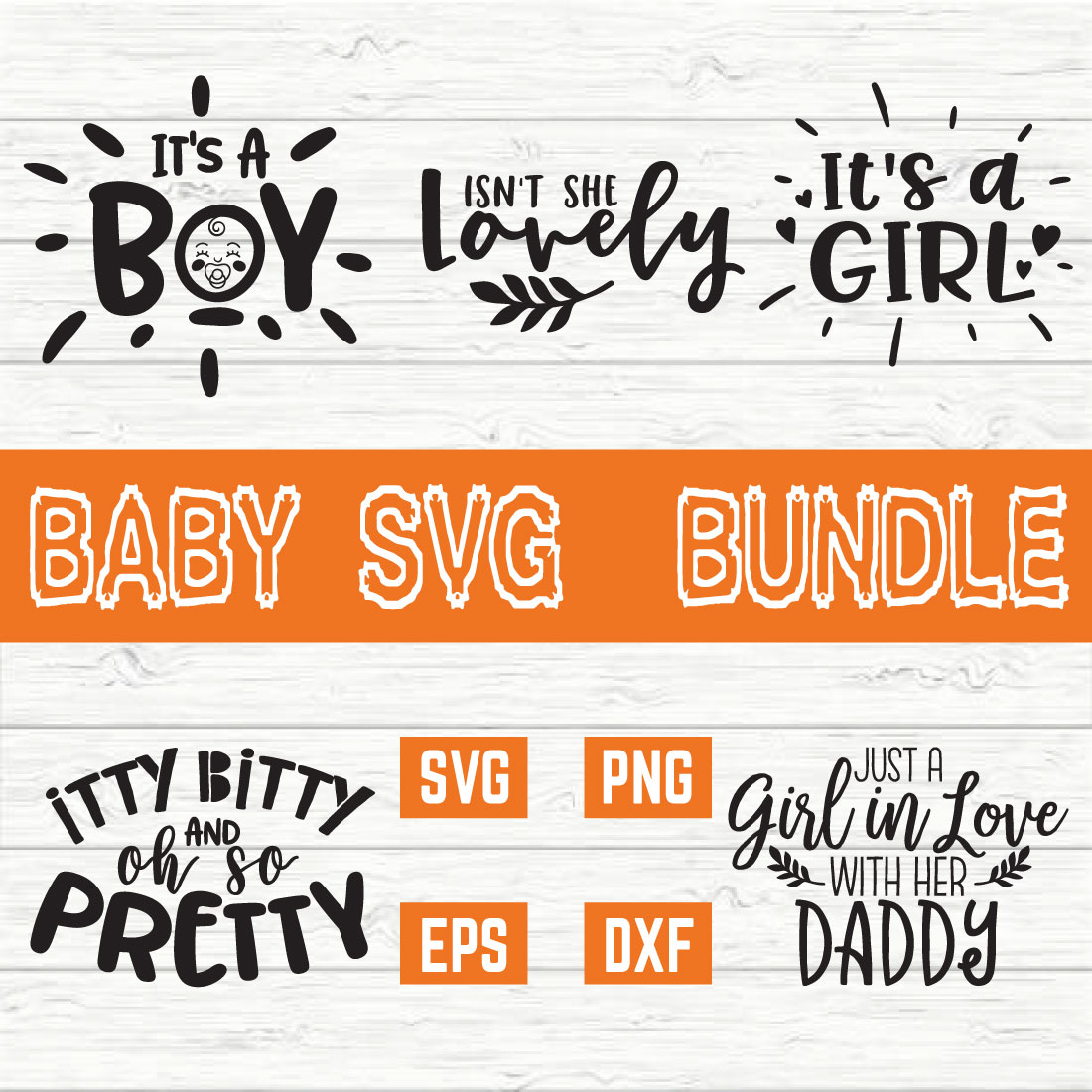 Baby Design Bundle vol 4 preview image.