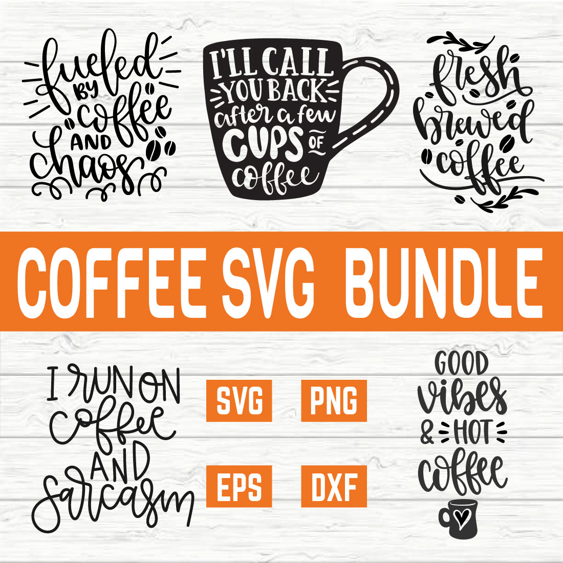 Coffee Svg Bundle vol2 preview image.