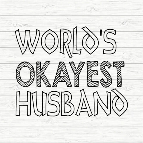 World's Okayest Husband cover image.
