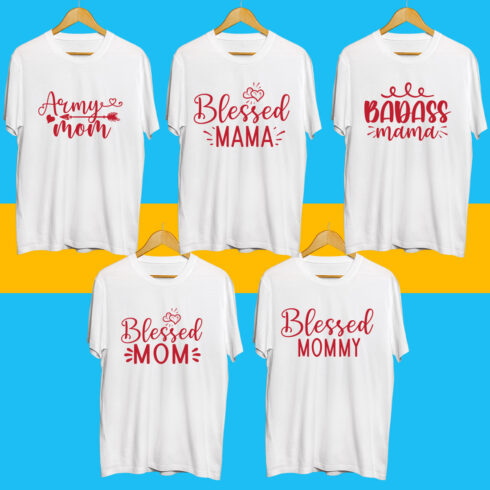 Mom T Shirt Bundle cover image.