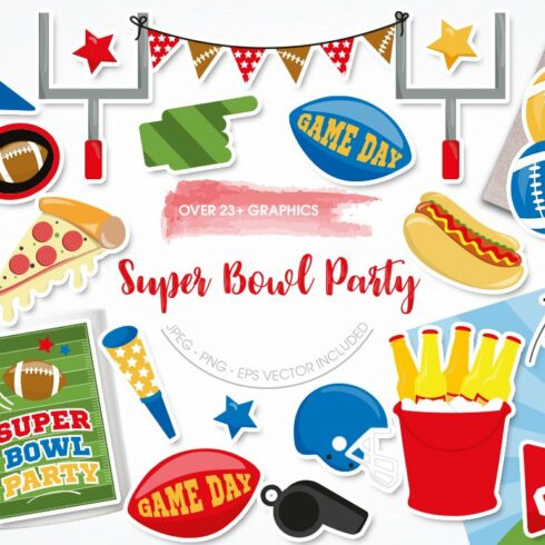 Super Bowl Party cover image.