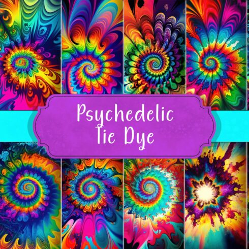 Psychedelic Tie Dye cover image.