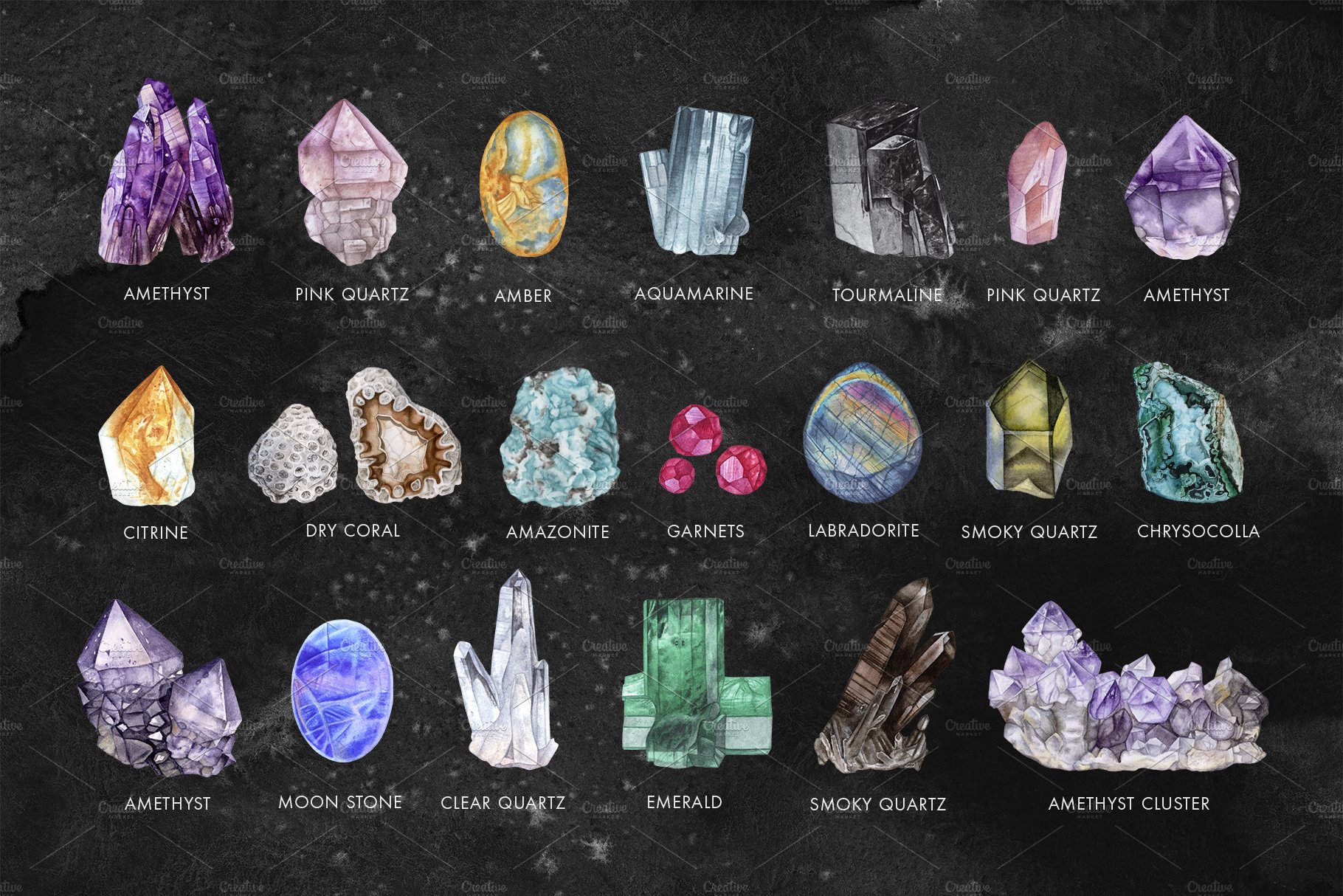 Crystalline. Crystals & Gemstones preview image.