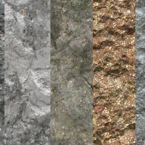 Stone textures cover image.