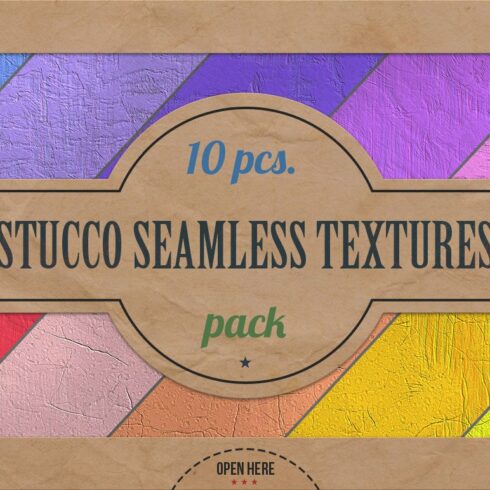 Stucco Seamless HD Textures Pack v.2 cover image.