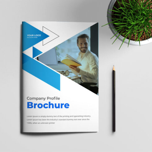 Company Profile Business Brochure Template cover image.