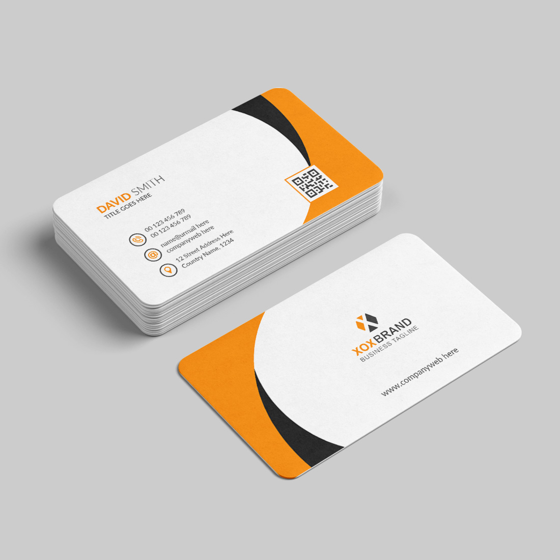 Minimal Business Card Design - MasterBundles