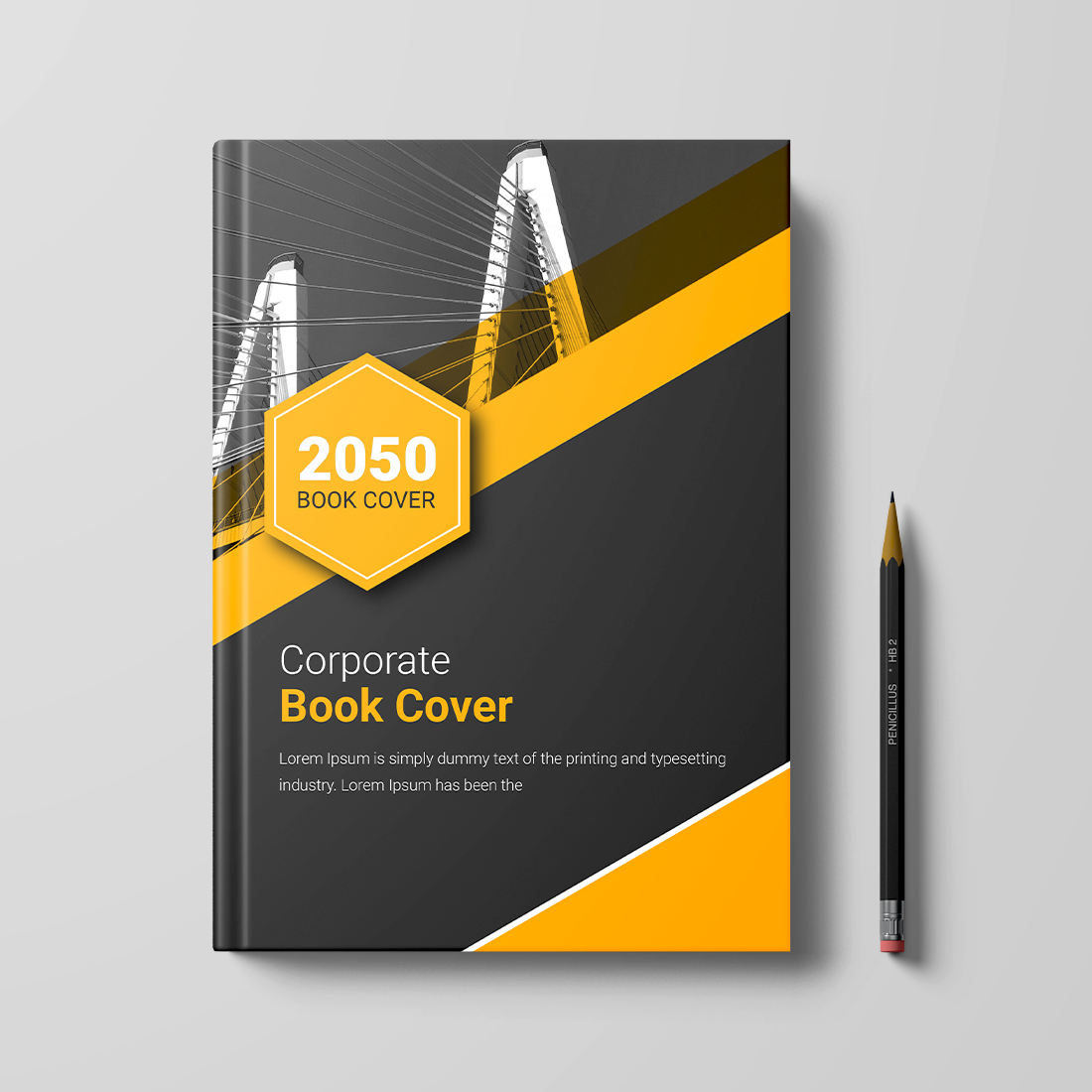 Creative professional business book cover design - MasterBundles