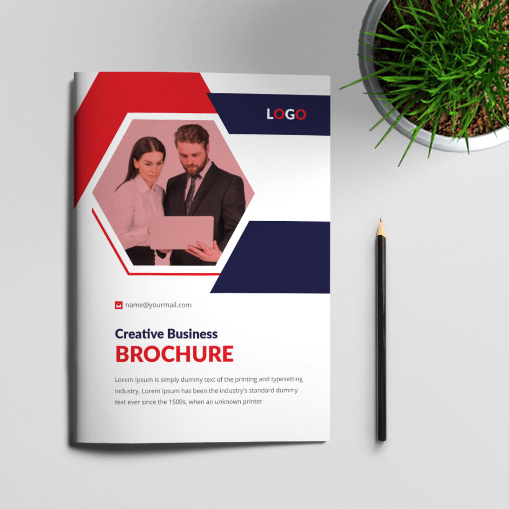 Bifold Brochure Design Template - MasterBundles