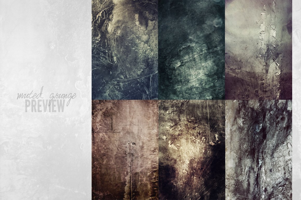 Muted Grunge preview image.