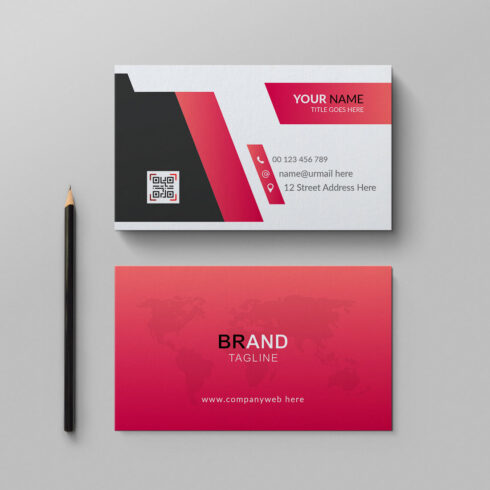 Business card design cover image.