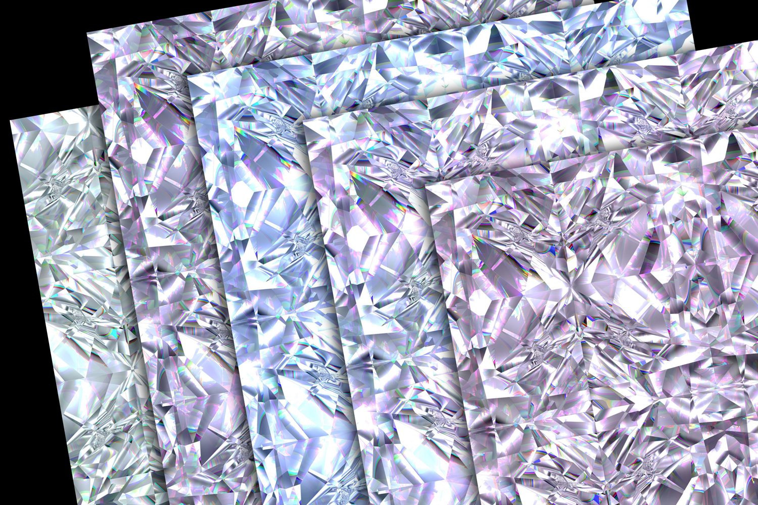 Iridescent Gemstone Textures preview image.