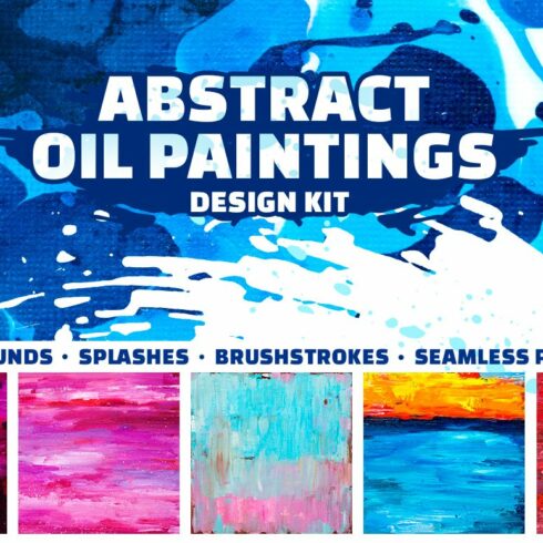 Abstract. Oil paintings. cover image.