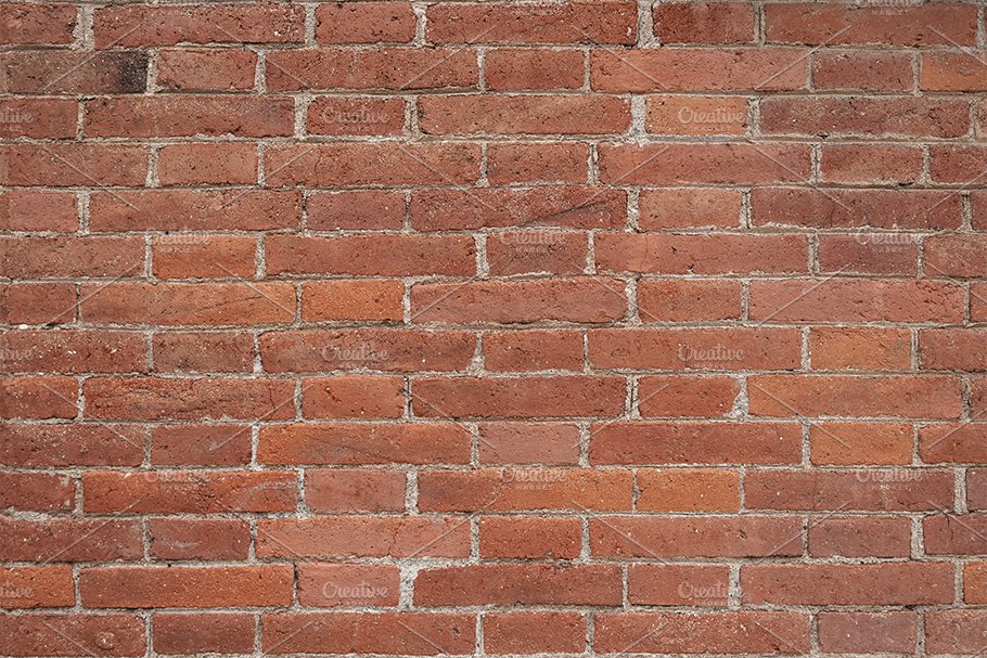 Perfect red brick wall texture cover image.