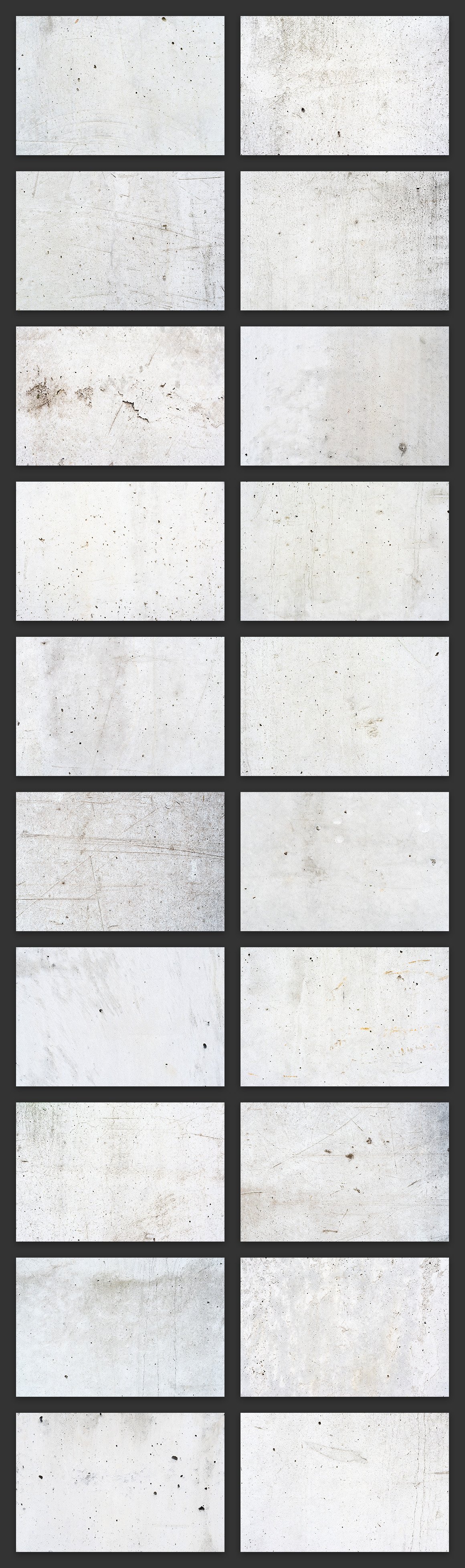 100 Concrete Wall Textures Bundle preview image.