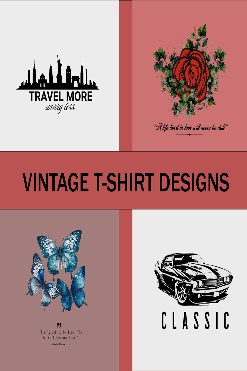 Vintage T-shirts designs retro collection pinterest preview image.