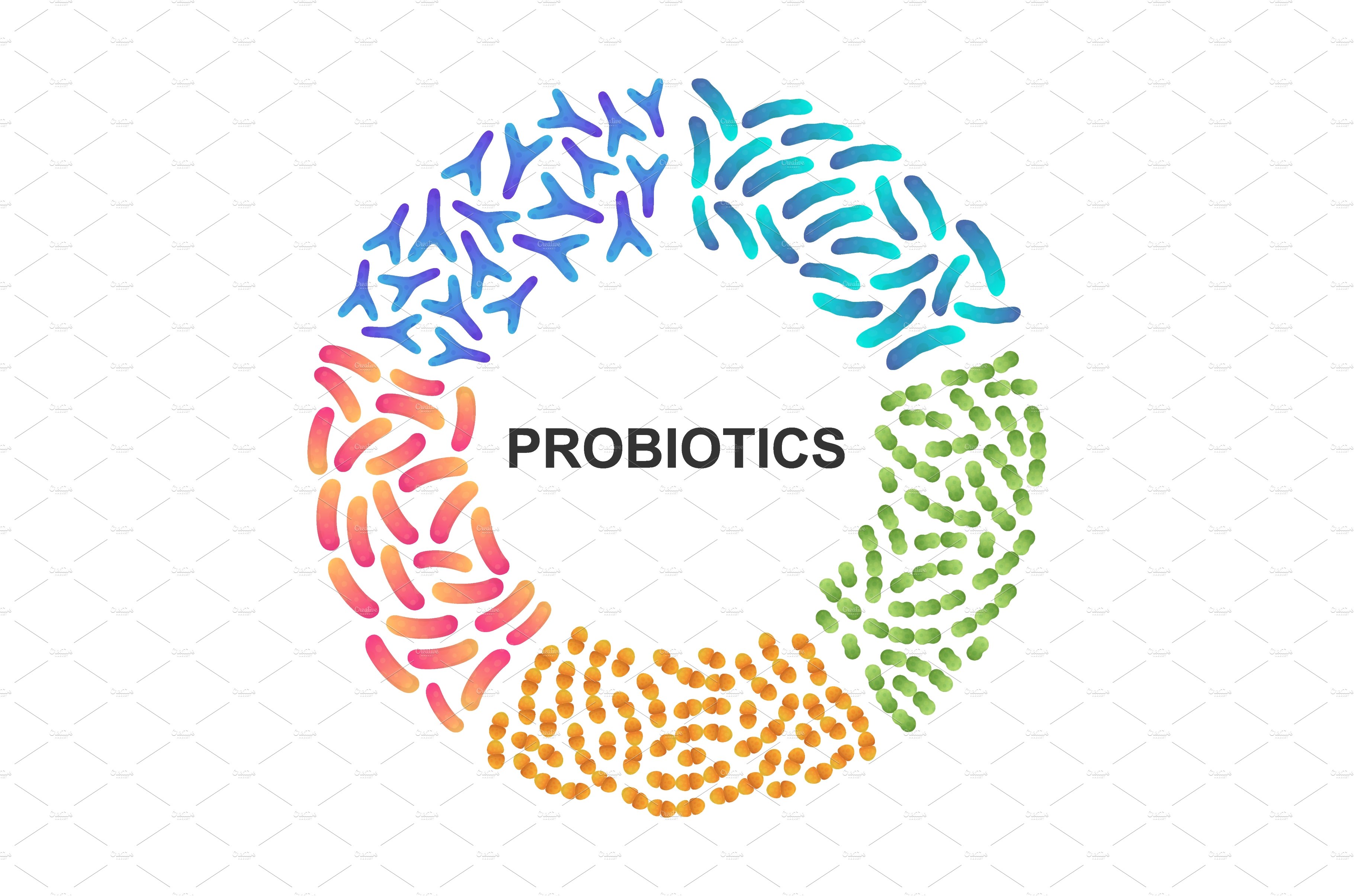 Probiotics. Good microorganisms cover image.