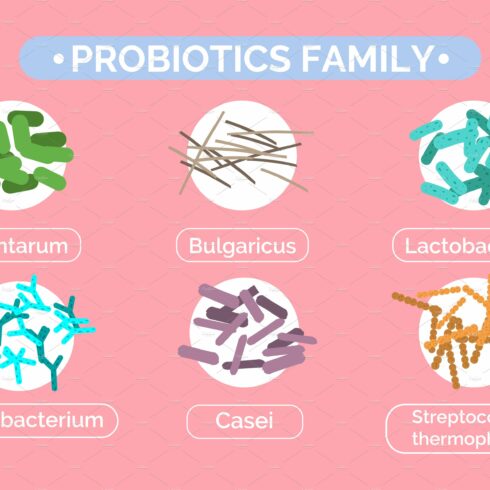 Probiotics Family, Good Bacteria and cover image.