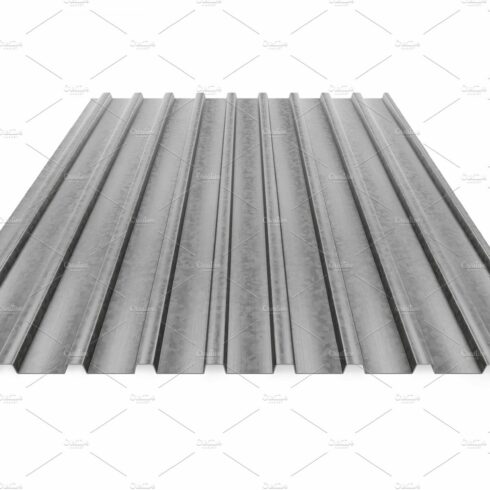 Corrugated galvanised iron 3D cover image.