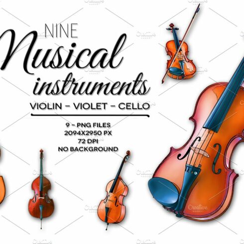 Nine Musical Instruments cover image.