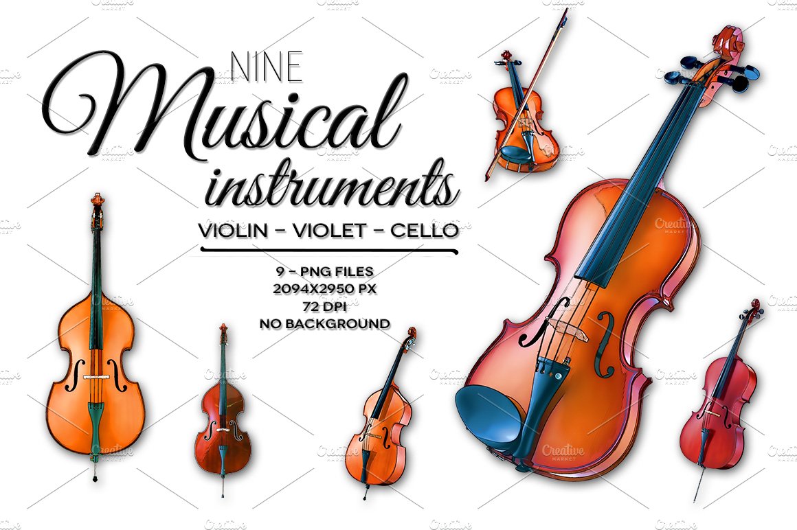 Nine Musical Instruments cover image.
