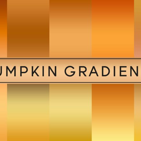 Pumpkin Gradients cover image.