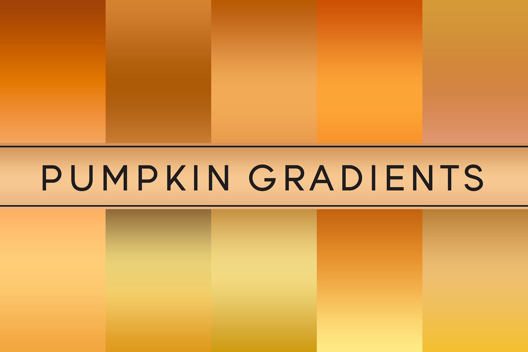 Pumpkin Gradients cover image.