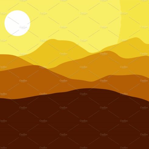 Mountains on the Sun background cover image.