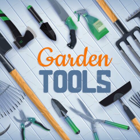 Farm and garden tools cover image.