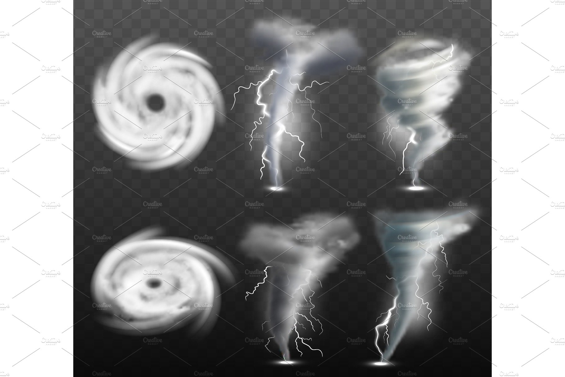 Weather tornado. Water cyclonic cover image.