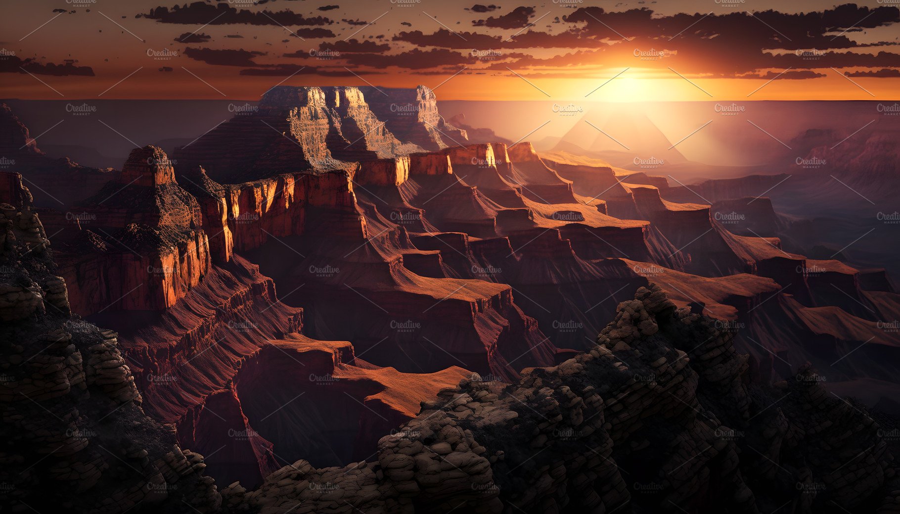 Grand Canyon at sunset cover image.