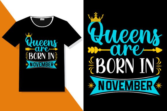 queens are born in t shirt graphics 41573674 1 580x386 124