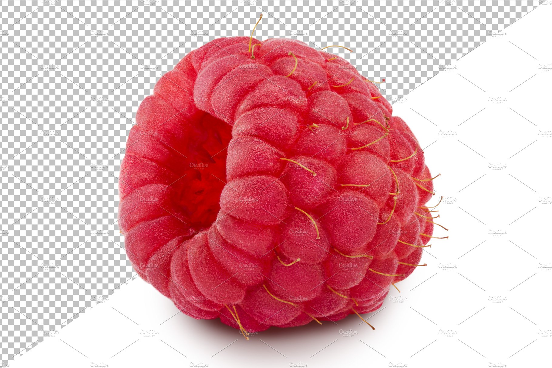 Raspberry. JPEG, PNG, TIFF files cover image.