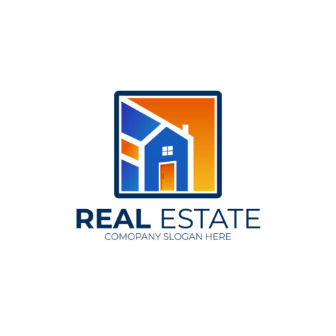Real estate and House building architecture logo Design template vector cover image.