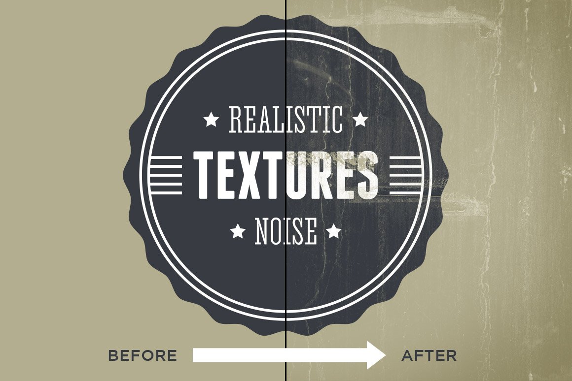 Realistic Noise Textures Pack Vol. 1 preview image.
