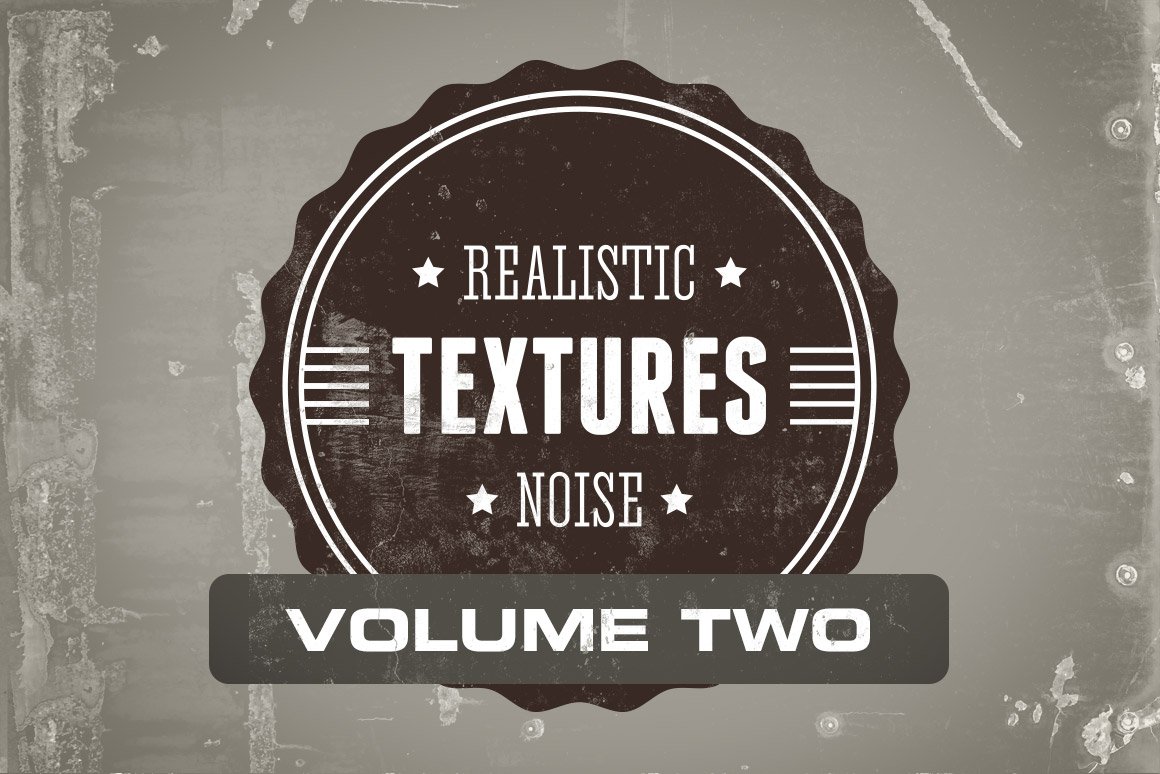 Realistic Noise Textures Pack Vol. 2 cover image.