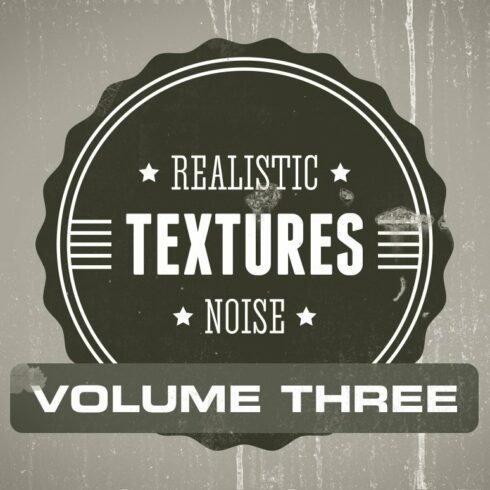 Realistic Noise Textures Volume 3 cover image.