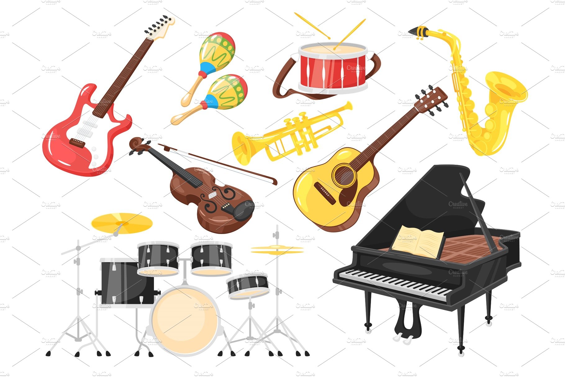 Music instruments for performanc cover image.