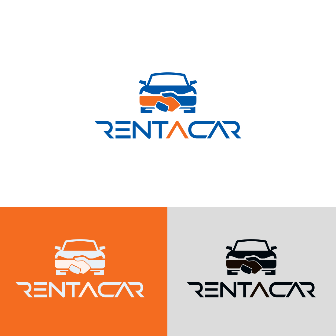 Car Rental Logo preview image.