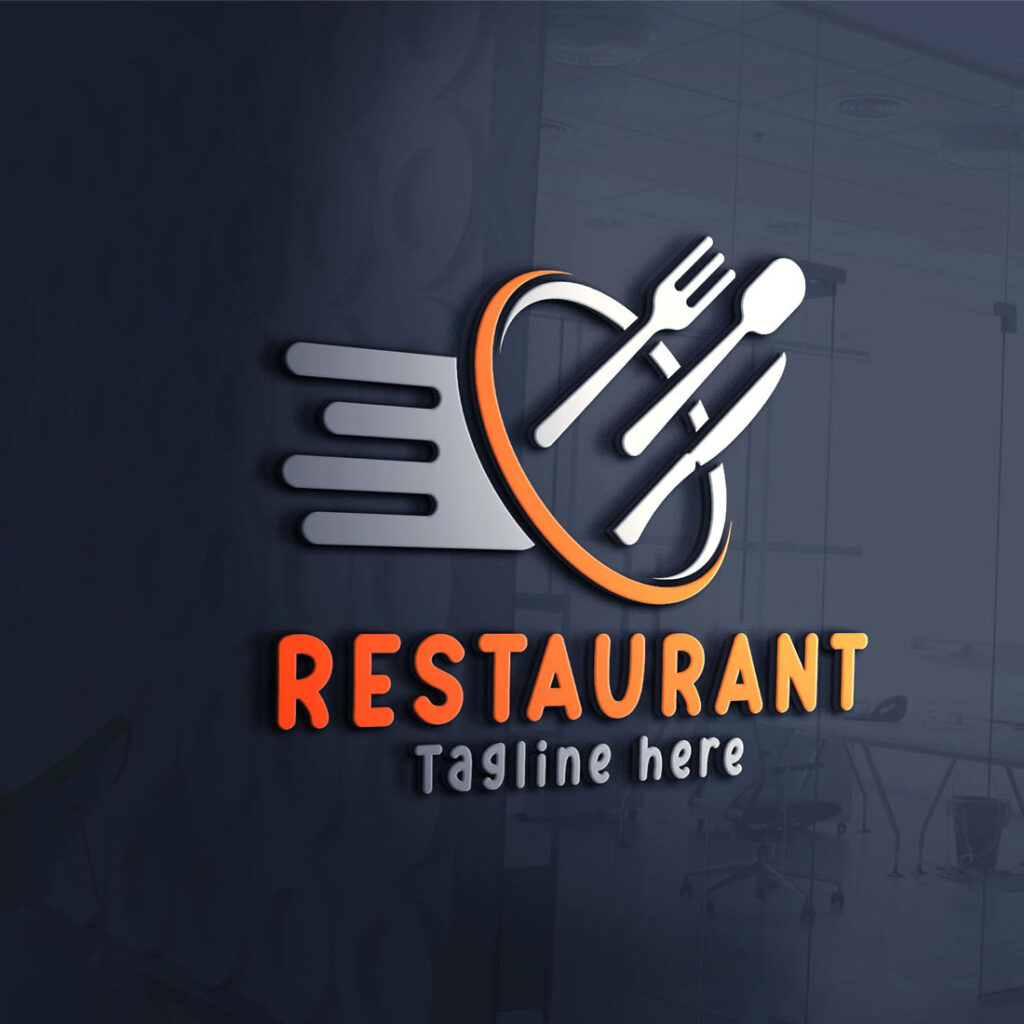 Restaurant logo design template - Ai _jpeg _png - 100% editable logo ...