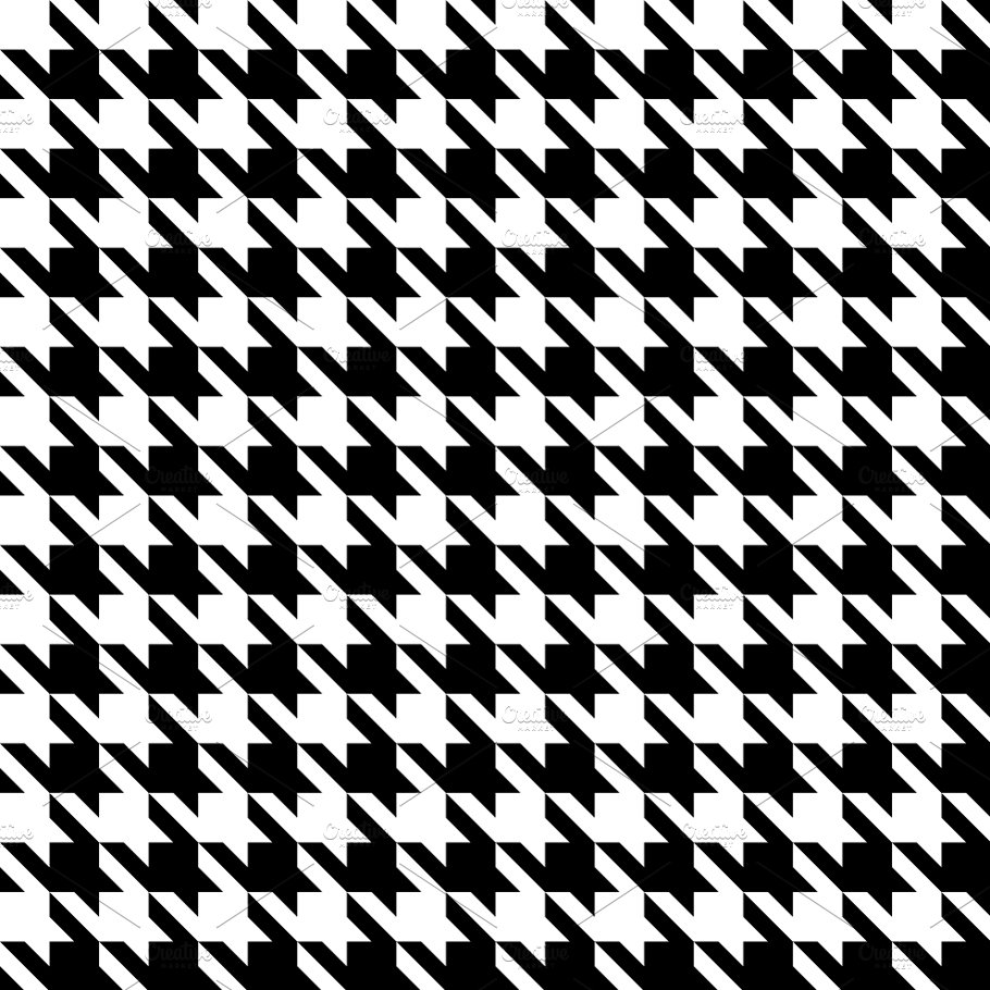 Houndstooth seamless pattern cover image.