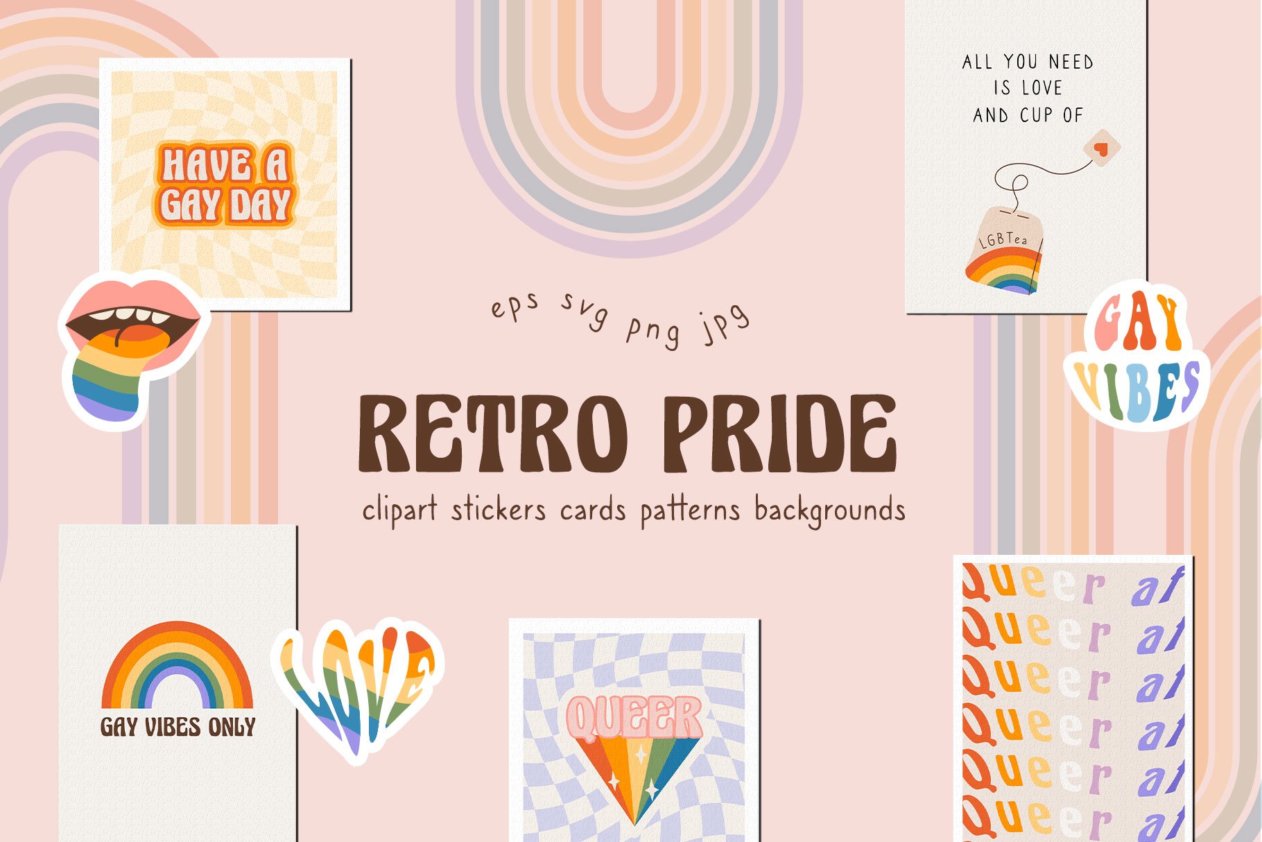 Retro Pride Collection cover image.