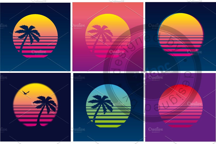 Retro Sunset cover image.