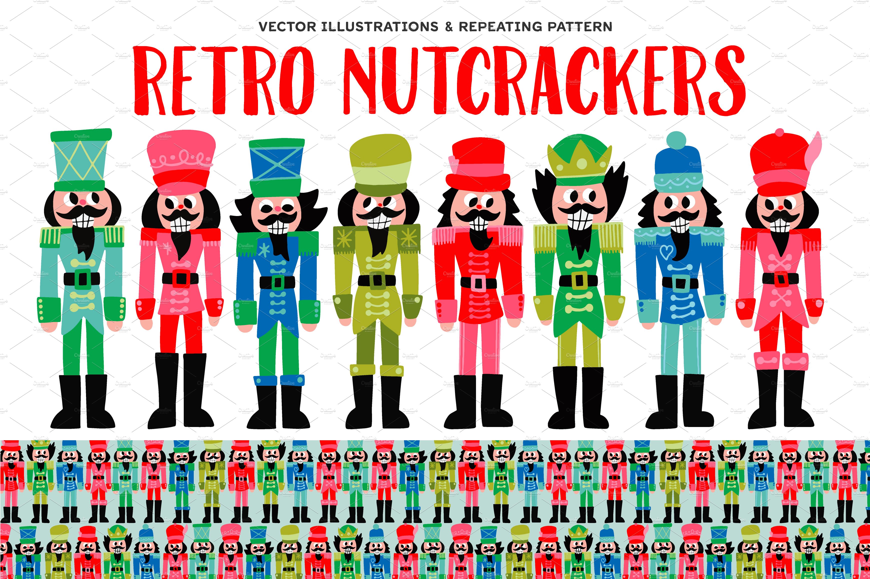 Retro Nutcrackers cover image.