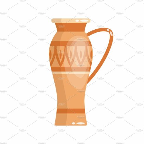Greek vase in ancient style as cover image.