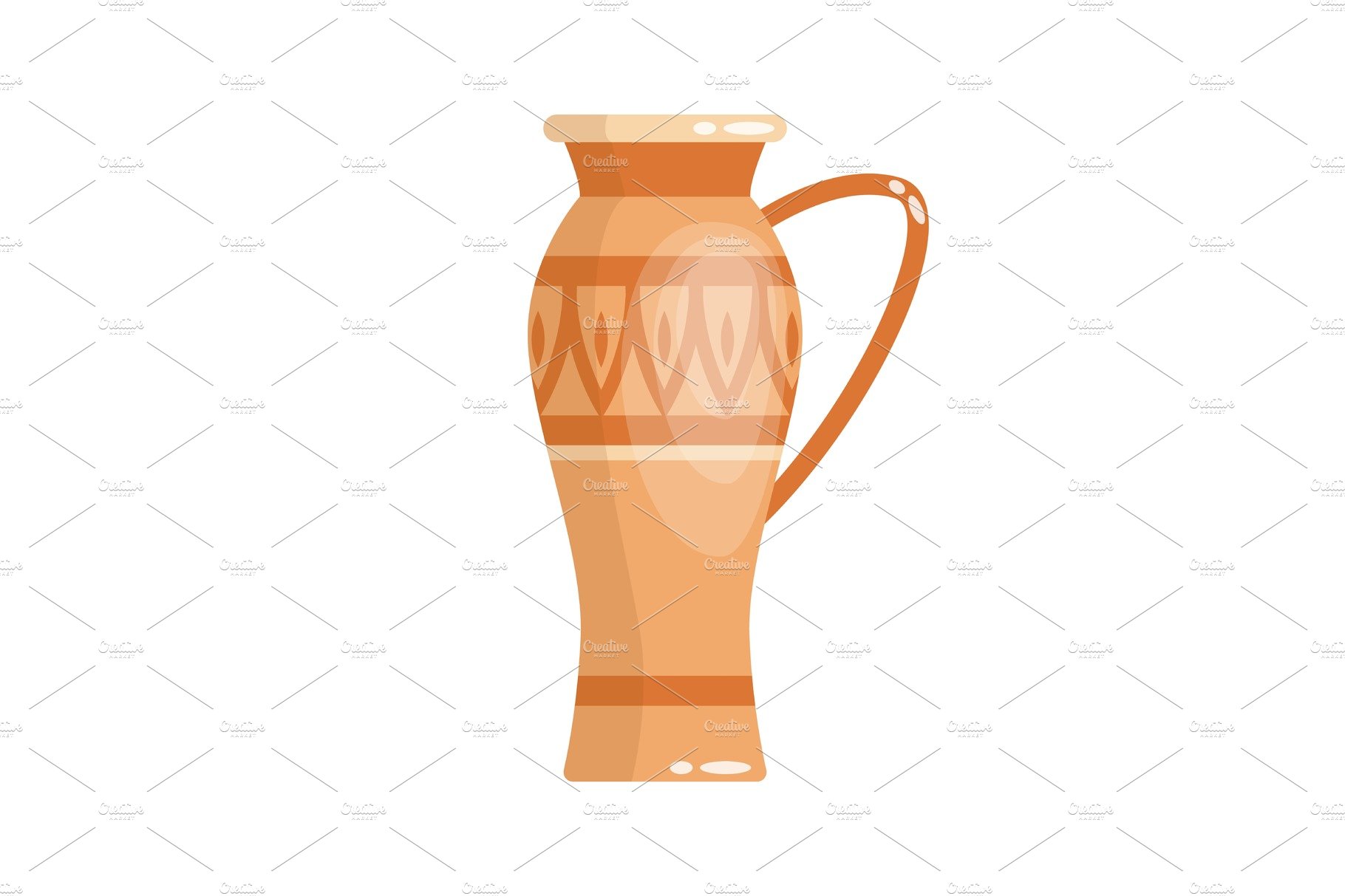 Greek vase in ancient style as cover image.
