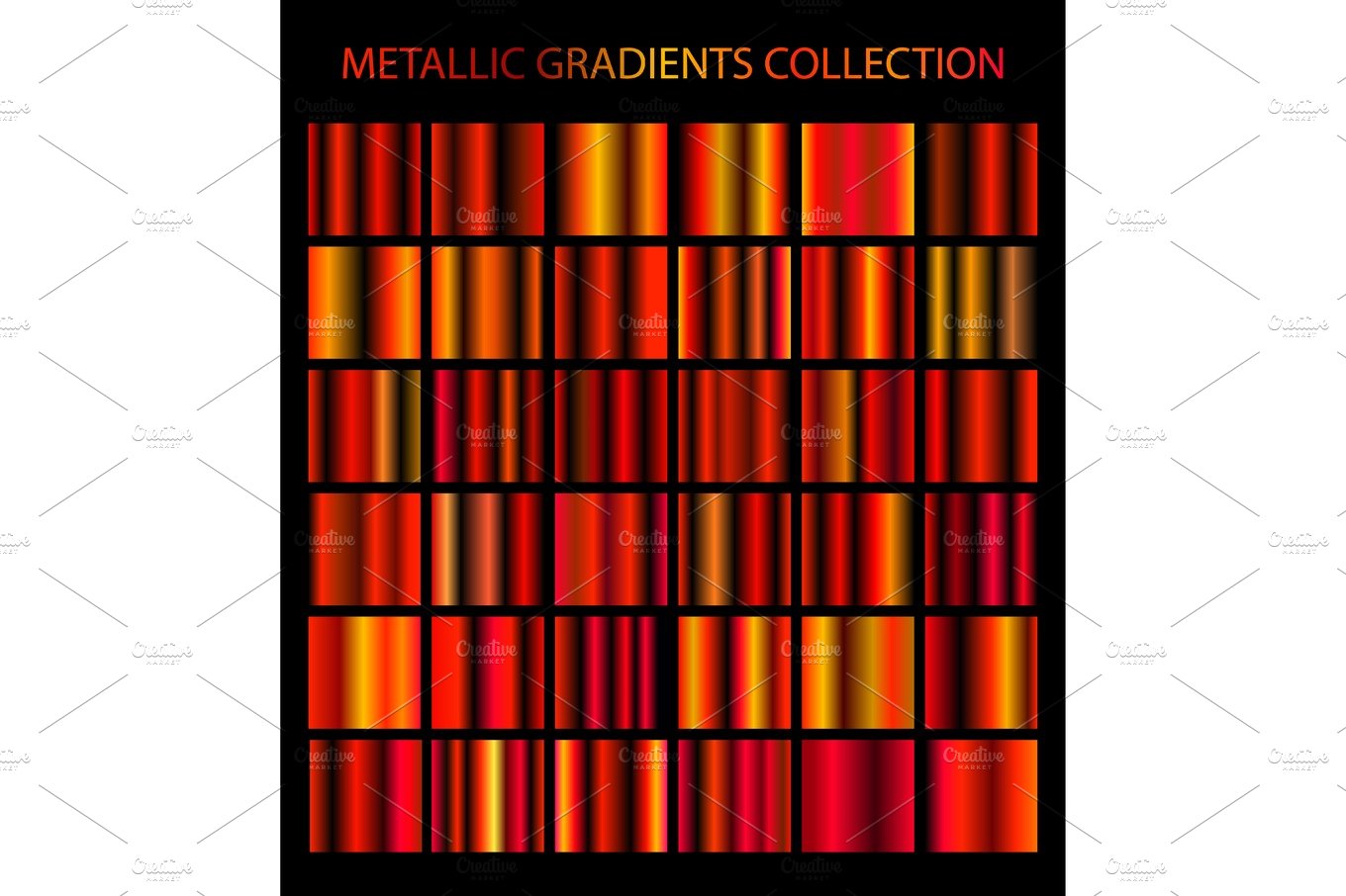 Metallic gradients collection 2 cover image.