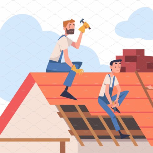 Roof Repair with People cover image.