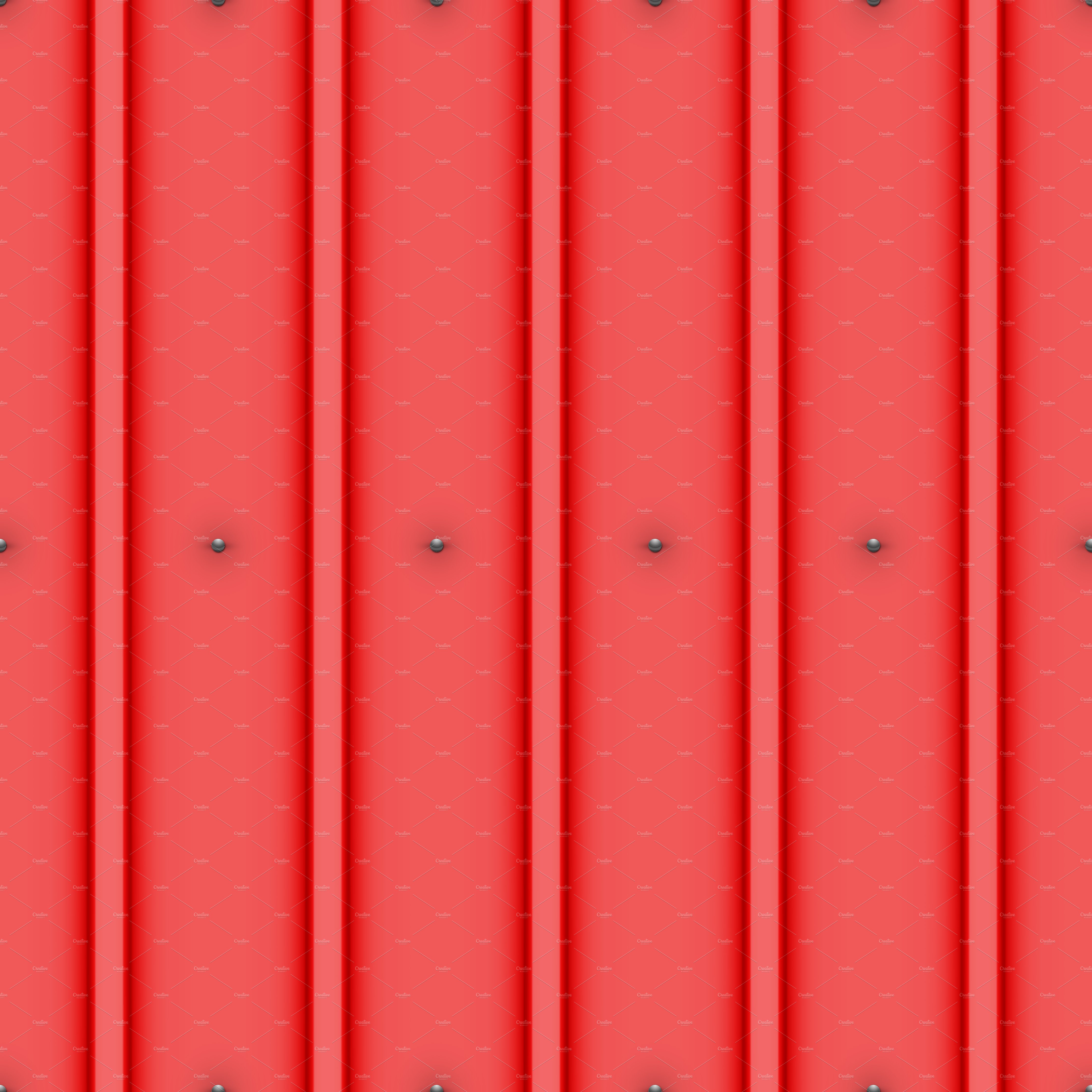 Metal roof seamless pattern set preview image.